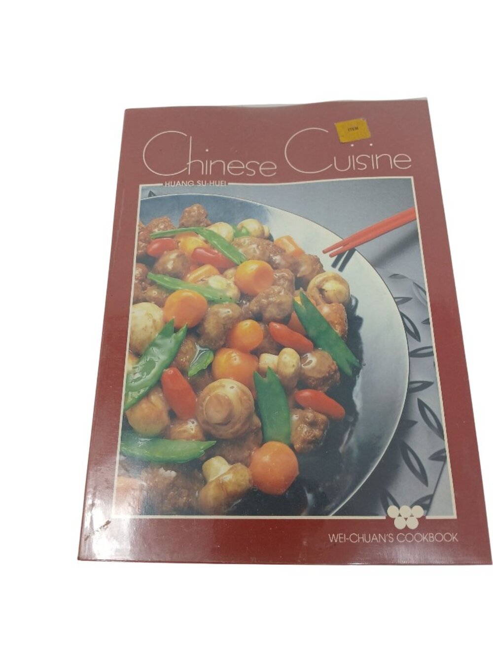 Chinese Cuisine Cookbook By Huang Su-Huei Paperback 1984 #H-6
